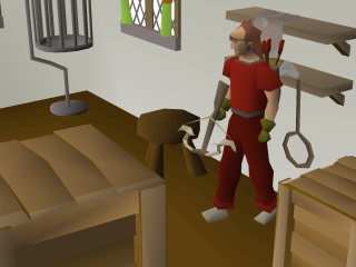 Leon's Prototype Crossbow in Old School RuneScape